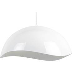 Leitmotiv Waved Vit Hängande Lampa