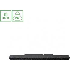 Spectrum Grid M Linear Lamp Black Loftplafond 33cm