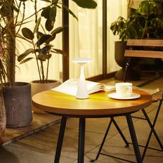 Lindby Evelen Portable CCT Dim IP54 Hvid Bordlampe