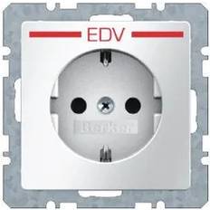 Red Wall Outlets Berker Schuko Steckdose 47436079