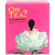 Fødevarer Or Tea? Bio Lychee White Peony Teebeutel 20g 10stk