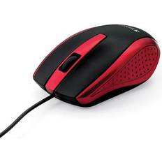 Computer Mice Verbatim Corded Optical Mouse Red