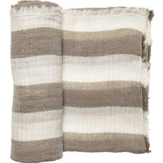 Cotton - OEKO-TEX Blankets Himla Antibes Throw 130 x 170 cm Clay Blankets Grey (170x130cm)
