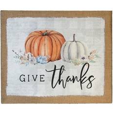 Canvas Wall Decor Give Thanks Canvas Sign Wall Decor