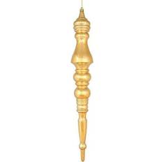 Copper Christmas Decorations Vickerman 20" Copper and Gold Mercury Finial Set of 2 Christmas Tree Ornament