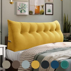 Ergonomic Pillows Wowmax Velvet Headboard Reading Wedge California King Ergonomic Pillow