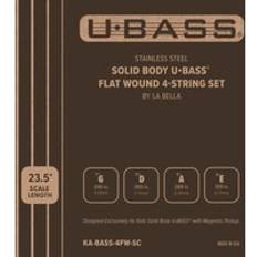 Flatwound UBASS Strings KA-BASS-4FW-SC