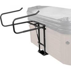 Musta Kylpytynnyrit VEVOR Hot Tub Hydraulic Cover Lift 33.1' - 41.3' Width 53.1' - 92.5' Adjustable