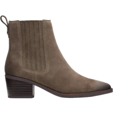 Leather Boots Clarks Morzine Top - Mole Grey