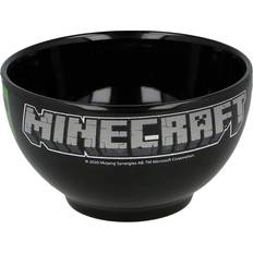 Negro Cuencos de desayuno Stor Minecraft Breakfast Bowl 13.5cm 0.6L