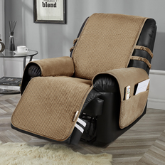 Loose Armchair Covers Bed Bath & Beyond Velvet Non Slip Recliner Chair 23" Regular Loose Armchair Cover
