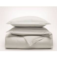Boll & Branch Signature Hemmed Set Duvet Cover White (269.2x233.7cm)