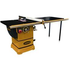 Power Saws Powermatic PM1000 ArmorGlide 10-in 20-Amp 115230-Volt Corded Contractor Table Saw with Fixed Stand 1791001KT