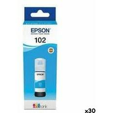 Epson Renoverad Cyan Bläck Refill - Cyan