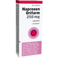 Naproxen Orifarm 250mg 20 st Tablett