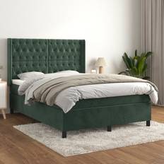 vidaXL Mit Matratze 140 x 190 cm Boxspringbett