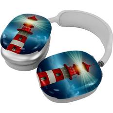 Diusye Lighthouse in the night sky case protection for AirPods Max headphones