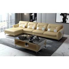 XL Moebel Luxury Beige Sofa 325cm 4 Seater