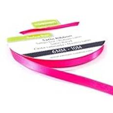 Creative Satin Ribbon Magenta 6mm x 10m