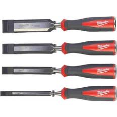 Milwaukee Chisels Milwaukee Beveled Edge Chisels Set 4 Piece 4932479897 C30 Carving Chisel