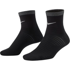 Reflectoren Sokken Nike Spark Lightweight Running Ankle Socks - Black/Reflect Silver