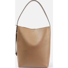 Max Mara Archetipo Large Leather Tote Bag - Brown