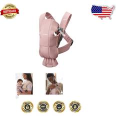 Baby Carrier Mini Woven Dusty Pink