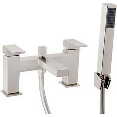 ENKI Athena Brushed Shower Mixer Tap Filler BT0208 Brushed Nickel