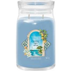 Blåa Doftljus Yankee Candle Azure Sky Doftljus 104g