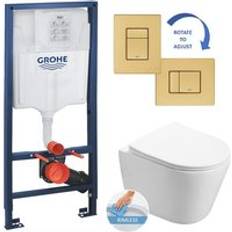Grohe Water Toilets Grohe Toilet Set Rapid SL Frame