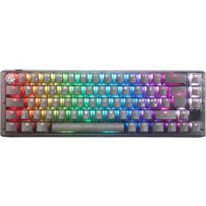 65% - Nordisk Tastaturer Ducky One 3 Aura Black Gateron Baby Kangaroo Switch (Nordic)