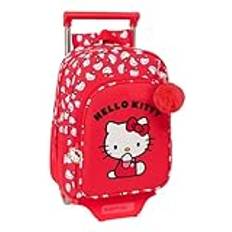 White School Bags Safta Hello Kitty Iconic Backpack - Red/White