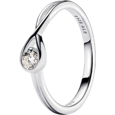 Pandora Infinite Sterling Lab Grown Ring - Silver/Diamond