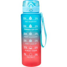 Water bottle 1l Edm Motivational Water Bottle 1L