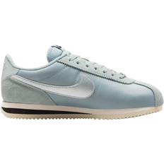 NIKE Turquoise Shoes NIKE Cortez Textile W - Light Pumice/Light Orewood Brown/Black/Metallic Silver