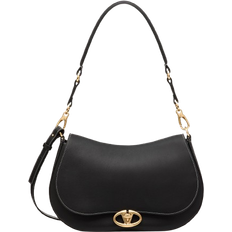 Valentino Garavani Ohval Medium Shoulder Bag - Black