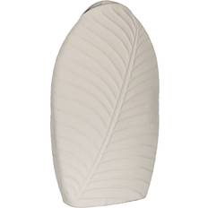 BigBuy Home Elegant Home Centerpiece White Vase 41cm
