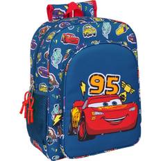 Junior School Bags Safta Cars Racing School Backpack - Navy