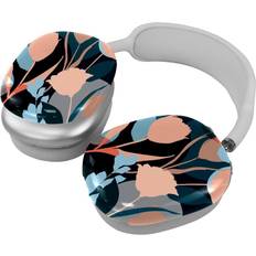 Diusye Flowers and Leaves Silhouette Case protection for AirPods Max