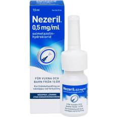 Nezeril barn Nezeril 0,5mg/ml 7.5ml Nässpray