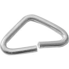 Silver Trampoline Accessories Upper Bounce V-Ring Replacement Jumping Mat Silver 0.5cm H X 3cm W X 0.3cm D