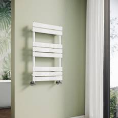 Heated Towel Rails Latitude Run Flat Panel Heated Towel Rail 80 x 45 cm White