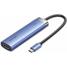 Computer Accessories Vention 5 in 1 USB C Hub