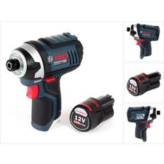 Bosch Schlagschrauber Bosch GDR 12V-105 Akku Drehschlagschrauber 12V 105Nm 1/4" 1x 3,0 Ah