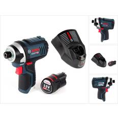 Bosch Schlagschrauber Bosch GDR 12V-105 Akku Drehschlagschrauber 12V 105Nm 1/4" 1x 3,0 Ah