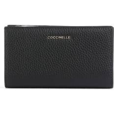 Tilbehør Dame Metallic Soft Wallet - Sort