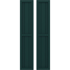 Windows Ekena Millwork Thermal Green Framed Shutters 10.5-in W x 66-in 2-Pack Timber Window Shutter Width 12"
