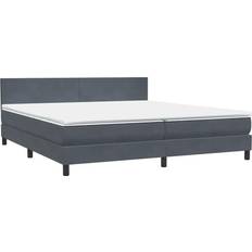 Tweepersoonsbed Continentaal Bedden vidaXL Velvet Continental Bed 180x210cm