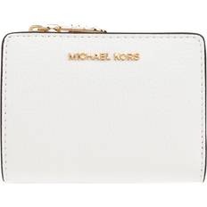 Michael Kors Plånböcker Michael Kors Läder Plånbok Med Logotyp - Vit