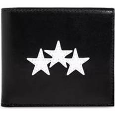 Amiri Three Star Leather Bifold Wallet - Black